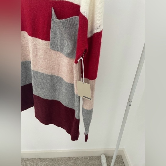 Active USA striped knit sweater NWT large - Picture 3 of 7